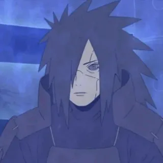 ⚖ Madara Uchiha Naruto anime, manga, ninja, uchiha, sharingan telegram sticker