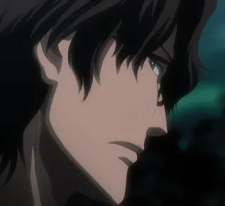 😒 Aizen Sosuke Bleach anime, manga, villain, handsome, evil telegram sticker