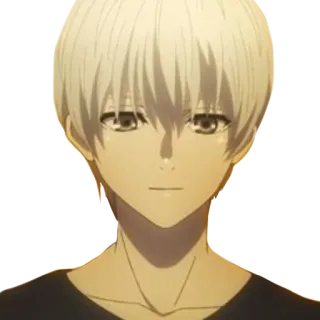 😌 Ken Kaneki Tokyo Ghoul Anime, Tokyo Ghoul, Ken Kaneki, Cabelo branco, Personagem, Ficção, Animação, Desenho telegram sticker