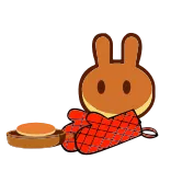 Pancakeswap by @Mattyouww whatsapp stickers
