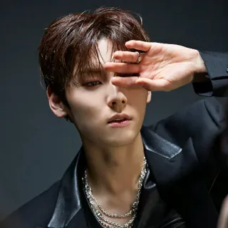 ☘ hombre, persona, retrato, hombre, modelo, coreano, moda telegram sticker
