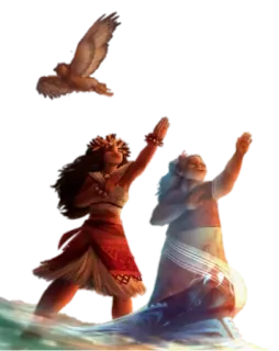 🙌 Moana Disney, Ozean, Frau, Cartoon, Figuren whatsapp sticker