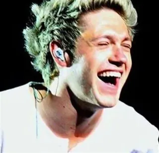 😂 Niall Horan Niall Horan, cantante, One Direction, músico, celebridad, sonriendo telegram sticker