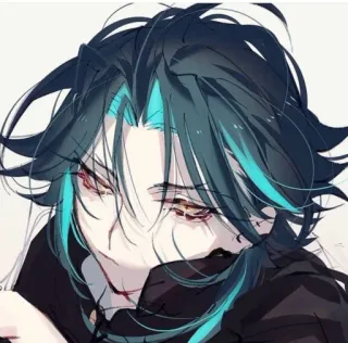 🪀 Xiao Genshin Impact Anime, Juego, Genshin Impact, Xiao, Personaje, Arte telegram sticker