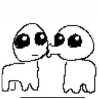 😗 vẽ, hoạt hình, sinh vật, trừu tượng, nhân vật telegram sticker