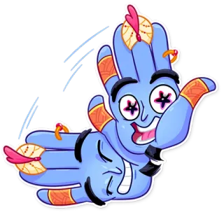 👋 Genie Aladdin Geest, Aladdin, Disney, Cartoon, Magie, Personage, Animatie telegram sticker