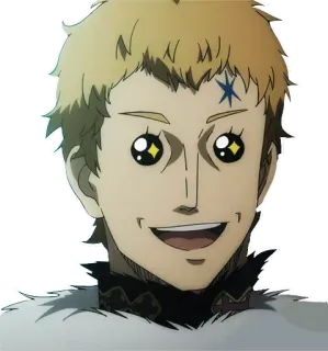 😍 Anime, Mangá, Desenho animado, Personagem, Olhos engraçados, Sorriso telegram sticker