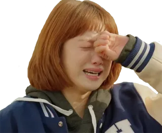 😭 weinen, traurig, emotion, verärgert, tränen, melancholie telegram sticker