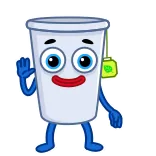Cup man @TgEmojis telegram emojis 🥤