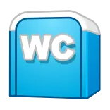 🚽 WC teschio, toilette, bagno, WC, bagno, morte telegram sticker