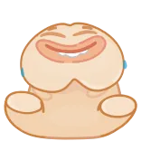 🤣 卡通, 搞笑, 表情符号, 笑, 可爱 whatsapp sticker