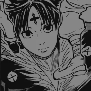 🗡 Kuroro Lucifer Hunter x Hunter Anime, Manga, Kuroro, Hunter x Hunter, Chrollo Lucilfer, Brigata Fantasma, Sticker Anime telegram sticker
