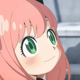 🥜 Anya Forger Spy × Family anime, cartoon, süß, mädchen, spy family, anya forger telegram sticker