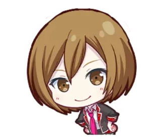🌟 Anime, Chibi, Personagem, Fofo whatsapp sticker