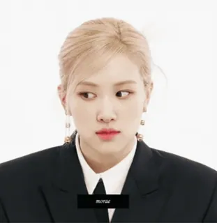 🌟 moraz 女性, kpop, バラ, 歌手, ポートレート whatsapp sticker