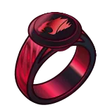 🎁 bague, rouge, bijou, accessoire, symbole, aigle whatsapp sticker