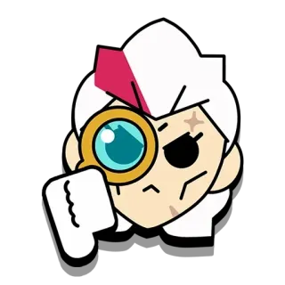 👎 Nhân vật, Hoạt hình, Kính lúp, Không thích, Tức giận telegram sticker