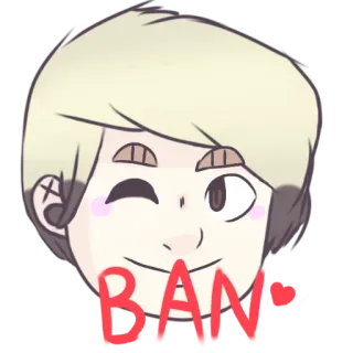 🚫 BAN ban, prohibition, censorship, forbidden, restriction telegram sticker