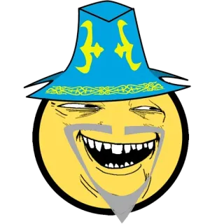 😄 Mème, Drôle, Emoji, Internet, Humour telegram sticker