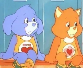 😏 Care Bears, Cartoons, Freundschaft, Tiere, Nostalgie whatsapp sticker