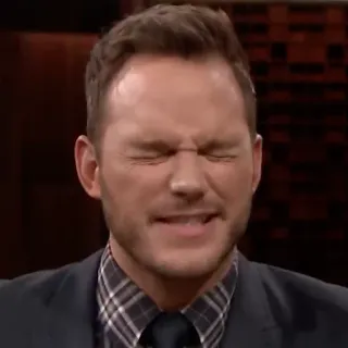🐁 Chris Pratt aktor, selebriti, muka lucu, pria telegram sticker