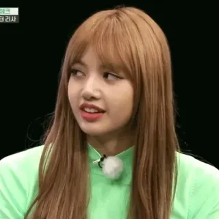 🌿 Lisa kpop, cantor, pessoa, celebridade, mulher, sorriso, rosto telegram sticker