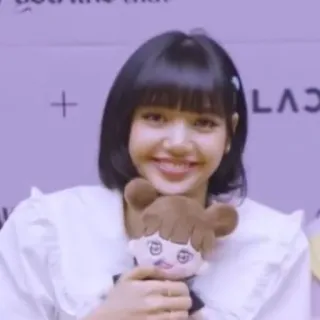 🌸 Lisa kpop, puppe, süß, lisa, promi, sänger telegram sticker