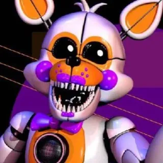 🌟 Lolbit Five Nights at Freddy's Animatrónico, Zorro, Terror, Personaje de videojuego telegram sticker