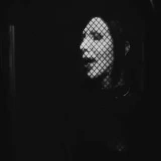 🌟 Marilyn Manson певец, готика, рок, музыка, портрет telegram sticker