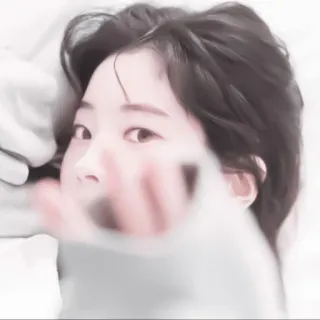 🎂 korean, girl, portrait, female, person, asian telegram sticker