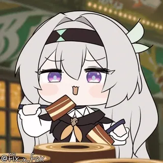 😋 Firefly Honkai: Star Rail telegram sticker