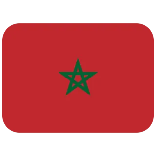 🇲🇦 Marruecos, bandera, país, bandera nacional, África, símbolo telegram sticker