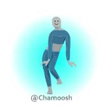 🕺 @Chamoosh tanzen, figur, pose, soziale Medien telegram sticker