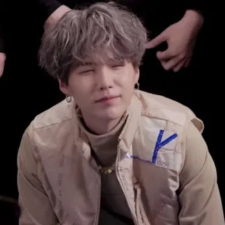 🥢 Suga Suga, Min Yoongi, BTS, K-Pop, Idol, Sänger, Musik, Künstler telegram sticker