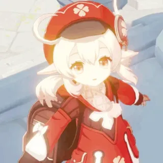 💗 Klee Genshin Impact 动漫, 游戏, 可莉, 原神, 角色 telegram sticker
