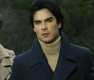 🧛 Damon Salvatore The Vampire Diaries 뱀파이어, 초자연, TV 프로그램, 배우, 판타지 telegram sticker