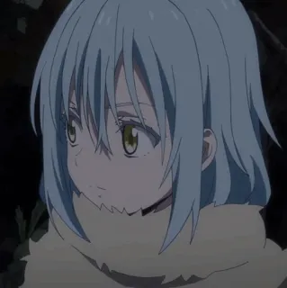 💎 Rimuru Tempest That Time I Got Reincarnated as a Slime Anime, Rimuru, Tempest, Tensei Slime, Isekai, Slime telegram sticker