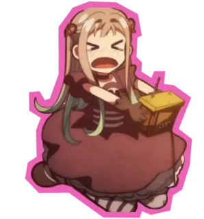 😍 Nene Yashiro Toilet-Bound Hanako-kun anime, manga, cute, girl, toilet-bound hanako-kun, nene yashiro whatsapp sticker