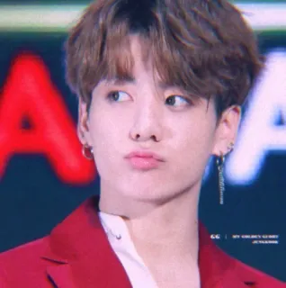 😤 Jungkook MY GOLDEN MOMENT
JK/JUNGKOOK Jungkook, BTS, K-pop, singer, artist whatsapp sticker