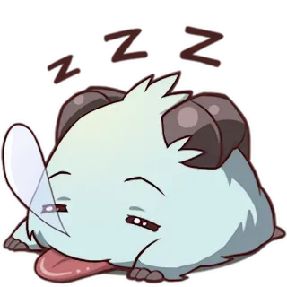 😴 ZZZ 眠い, 動物, 可愛い, アニメ, リラックス, 睡眠 telegram sticker