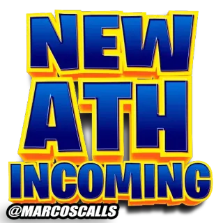 😎 NEW
ATH
INCOMING
@MARCOS CALLS new, ath, incoming, marcos calls telegram sticker