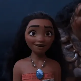 🥰 Moana モアナ, ディズニー, アニメ, アニメキャラクター, プリンセス whatsapp sticker