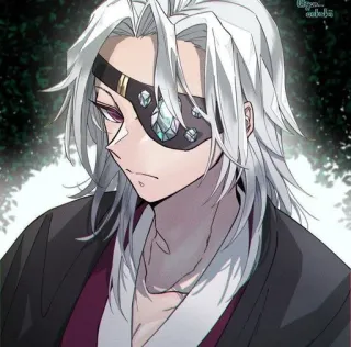 ✨ Tengen Uzui Demon Slayer Anime, Manga, Demon Slayer, Tengen Uzui, Personnage whatsapp sticker