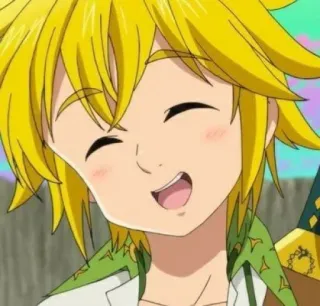 😄 Meliodas Seven Deadly Sins Anime, Personaje, Meliodas, Seven Deadly Sins telegram sticker