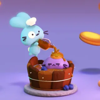 Pancake Bunnies NFT whatsapp stickers