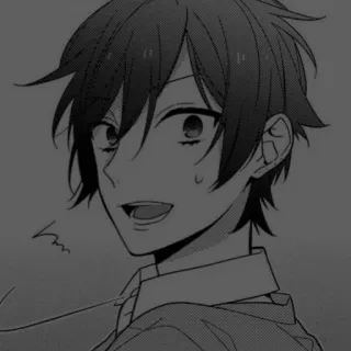 🪡 Anime, Manga, Potret, Karakter, Senyum, Kartun telegram sticker