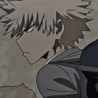 ❤️‍🔥 Katsuki Bakugo My Hero Academia Anime, Personage, Bakugo, My Hero Academia, Manga, Katsuki telegram sticker