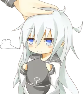 🙂 Аниме, Милый, Девушка, Чиби, Каваий telegram sticker