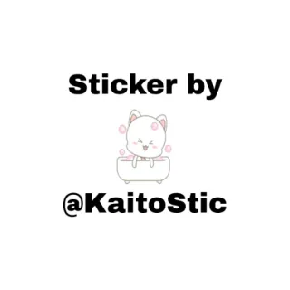 ❤️ Sticker by
@KaitoStic sticker, kawaii, cat, bathtub, cute, cartoon telegram sticker
