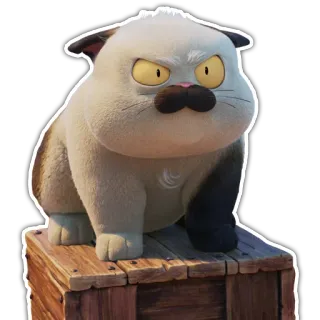 😡 Katze, Cartoon, wütend, Tier, Aufkleber telegram sticker